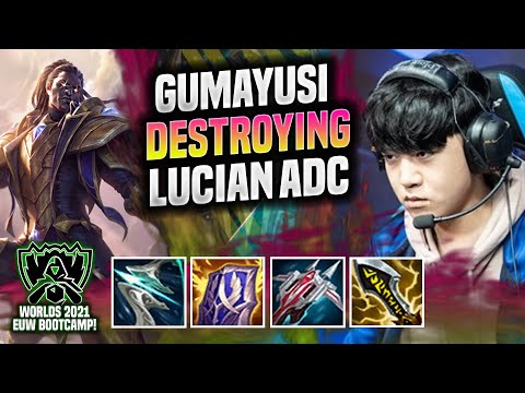 T1 GUMAYUSI DESTROYING WITH LUCIAN! 🔥WORLDS BOOTCAMP EUW🔥 - T1 Gumayusi Plays Lucian ADC vs Ziggs! |