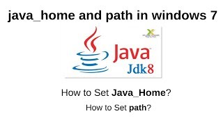 how to set java_home and path in windows 7 || JAVA_HOME || path || JDK