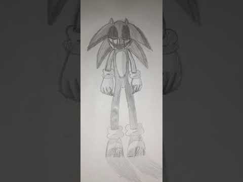 Monochrome sonic.exe #sonic #sonicthehedgehog #monochrome #sonicexefnf #hypnolullaby #majinsonic