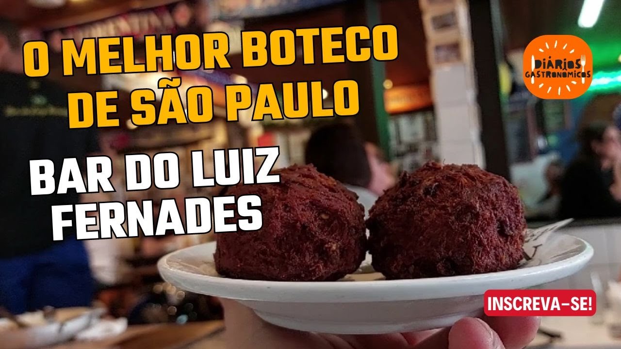 As maravilhas do Bar do Luiz Fernandes, o melhor boteco de São Paulo | Diários Gastronômicos
