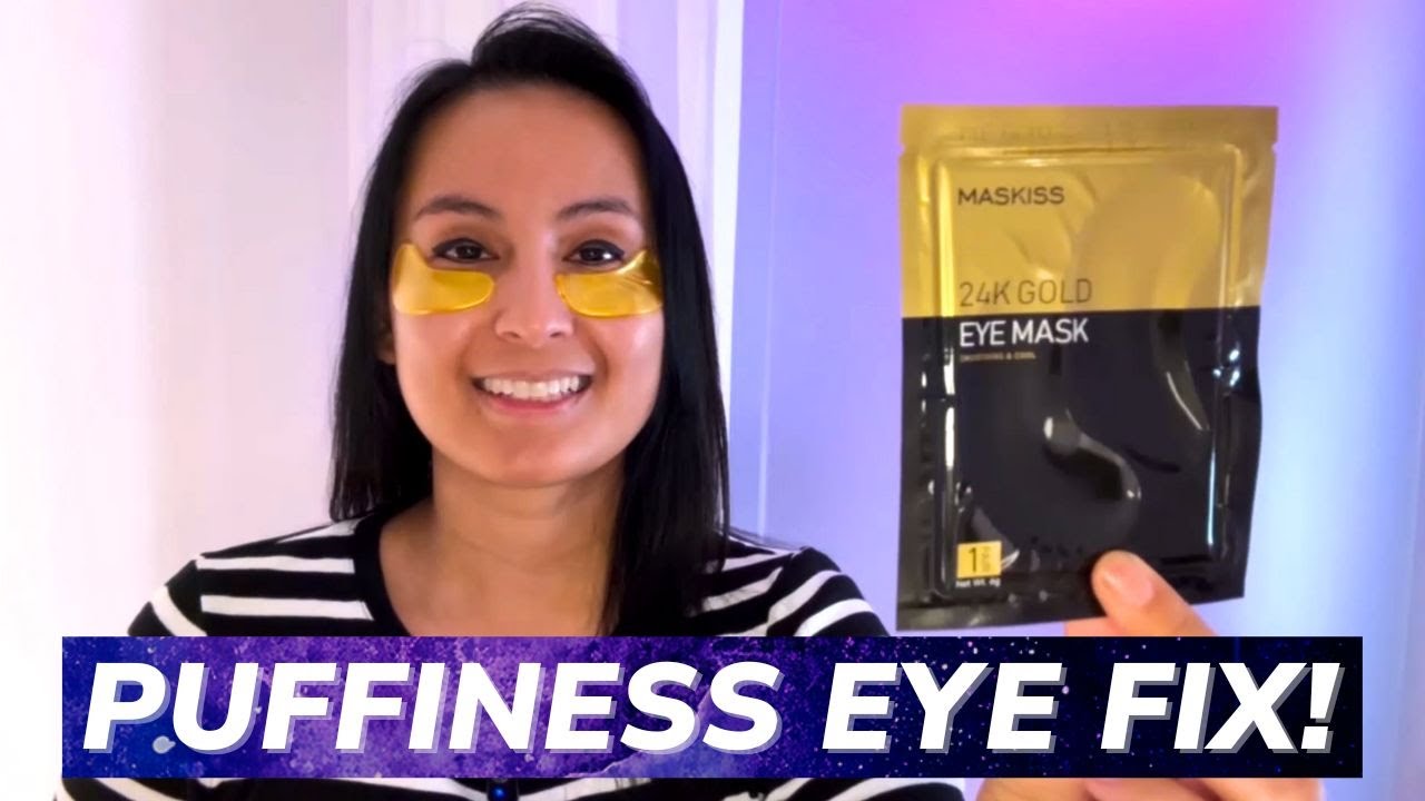 24K Gold Eye Masks Review - Best Eye Masks for Puffiness?