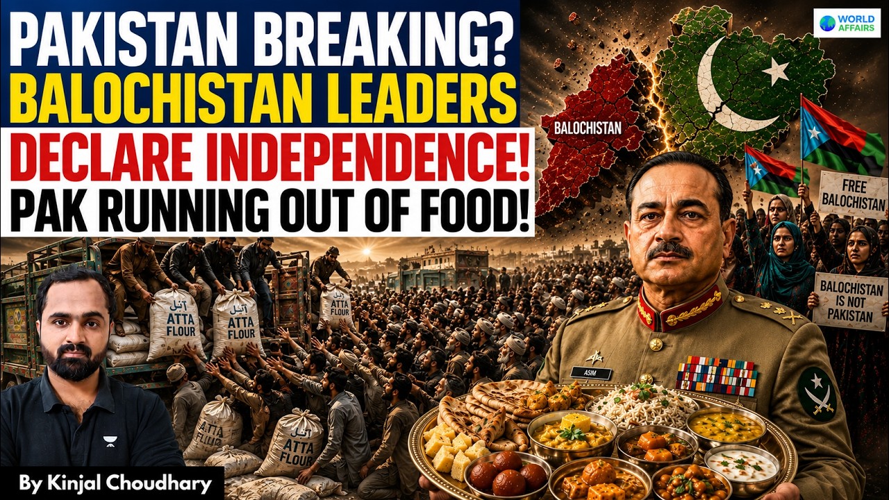 Nightmare For Pakistan - Balochistan Declares Independence, Islamabad Runs Out Of Food! | Kinjal