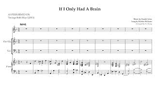 If I Only Had A Brain - Robbie Williams Transcription
