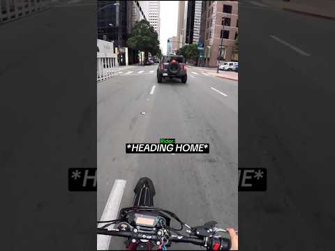 Biker Ride Home Ends Badly..