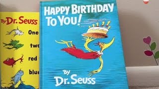 Happy Birthday To You! by Dr Seuss, read aloud.  Dr Seuss's birthday