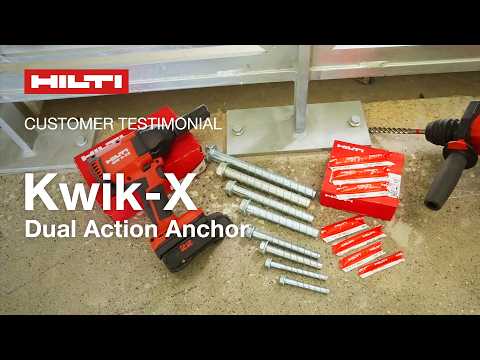 Hilti Kwik-X Dual Action Anchor Customer Testimonial at Cotton Bowl Stadium
