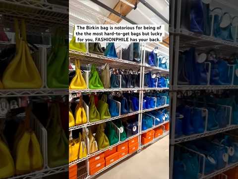 Birkin Bags in Bloom: Inside FASHIONPHILE’s Rainbow Birkin Aisle