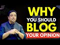 Make money blogging in 2024 | Voice your opinion through your content