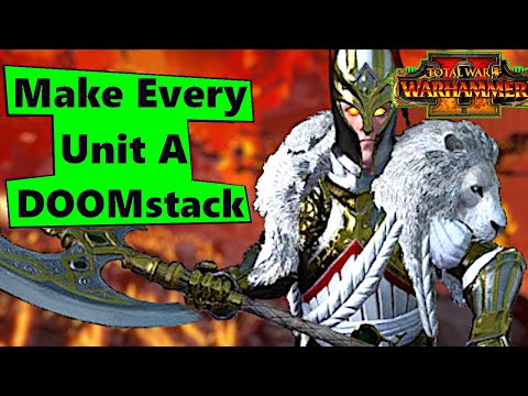 Endless Dragon Quest Buffs and White Lion DOOMSTACK Guide  for  Imrik  Total War : Warhammer 2