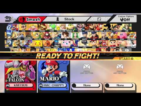 CFAS Wednesday Night Strikes (10/14/2015) - LR6 - Kneesus (Falcon) vs. Mac Chappy (Mario)