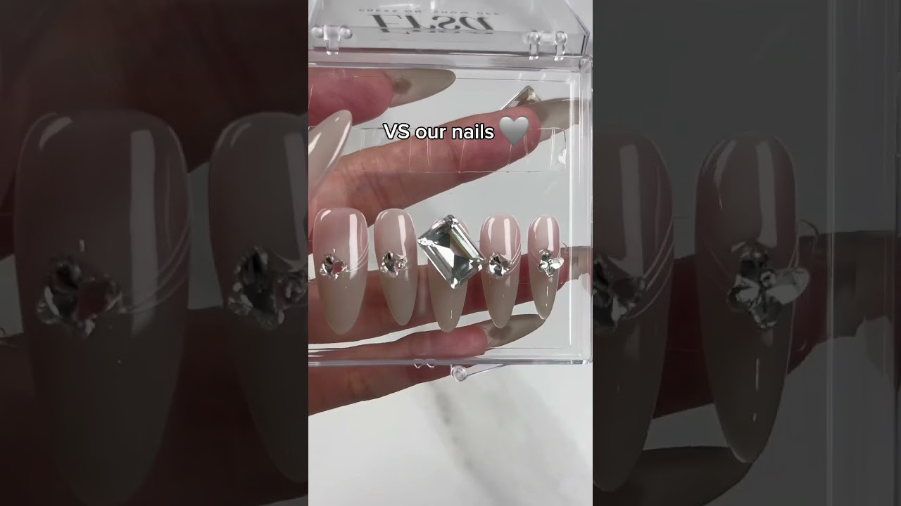 So durable compared to drugstore press on nails!Trust in our nails🫶🏻 #nails #pressonnails