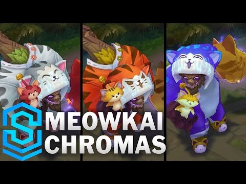 Meowkai (2017 Midseason Update) Chroma Skins