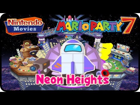 Mario Party 7 - Neon Heights (4 players Multiplayer)