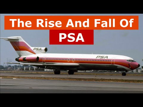 What Happened To Pacific Southwest Airlines? "The World's Friendliest Airline"