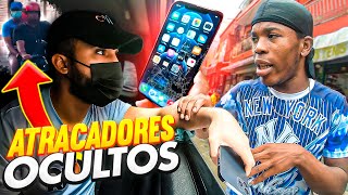 ASI ES COMO UN LADRÓN TE ROBA EL CELULAR EN 1 SEGUNDO! | Experimento Social
