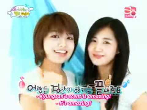 [SNSD Funny] - Sooyoung and Yuri begging for advertisements