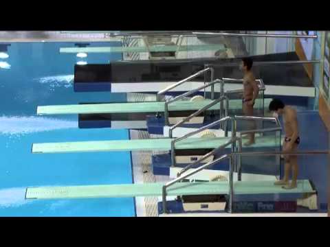 Springboard 3m Men Sync FINA World Diving Series Dubai 2014