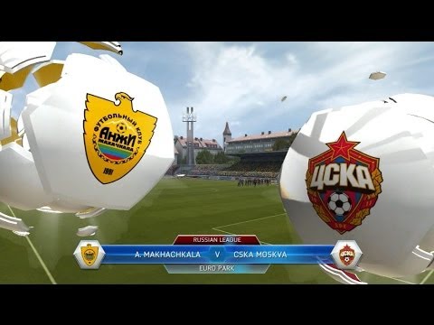 FIFA 14 GamePlay Anzhi Makhachkala vs CSKA Moscow