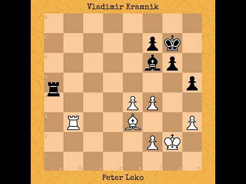 Peter Leko vs Vladimir Kramnik | Classical World Championship Match, 2004 #chess #chessgame