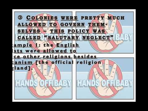 What is beneficial neglect and how did it affect the English colonies?