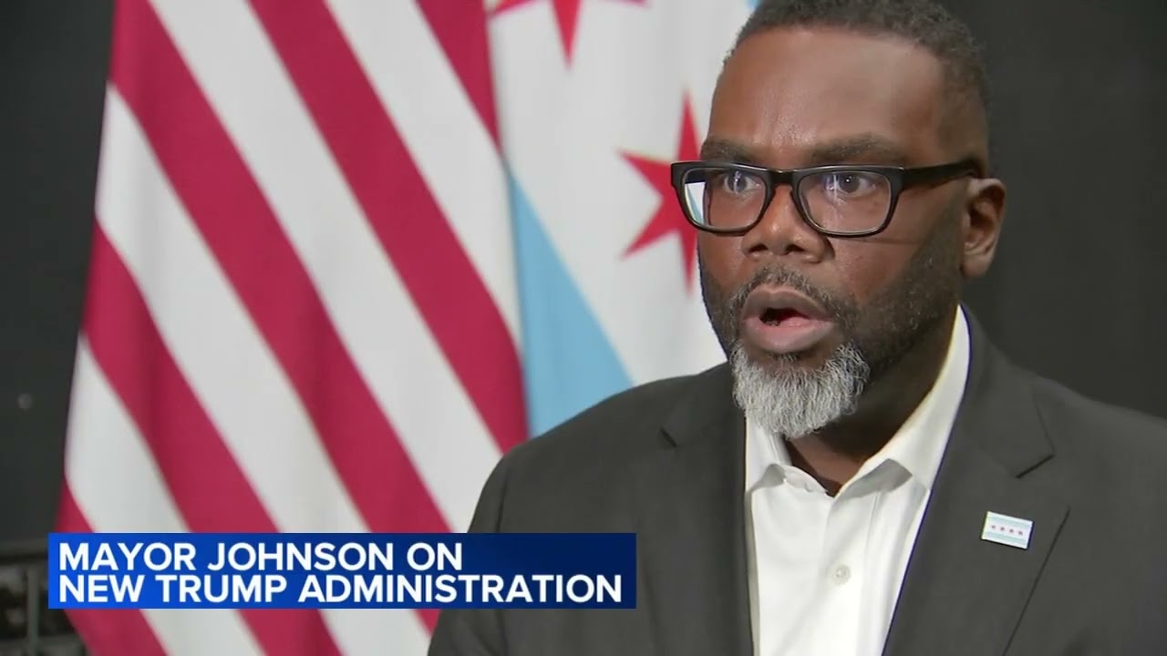Chicago Mayor Johnson speaks out on new Trump administration in 1-on-1 interview with ABC7