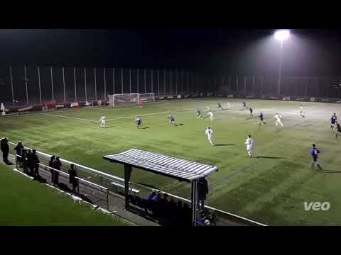 Aid Sulejmani scoring a Goal for Svw Wiesbaden  u19 12/22