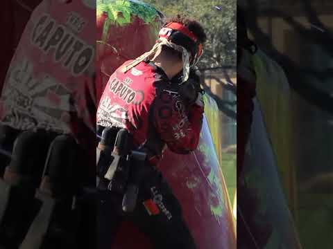 Watch Pro Paintball Player Chris Caputo From NJ Leverage!