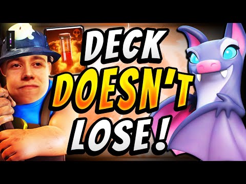 UNDEFEATED! MINER POISON CYCLE CAN'T LOSE — Clash Royale