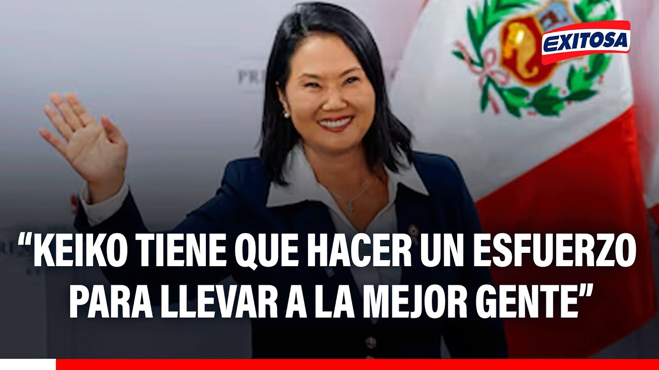 🔴🔵 Keiko Fujimori debe llevar a gente sin cuestionamientos a su Gobierno, recomienda García Belaunde