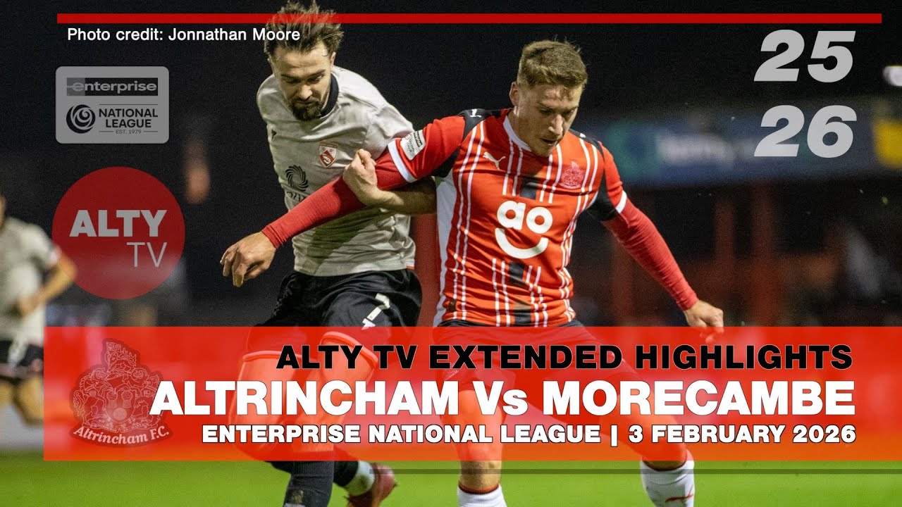 Altrincham vs Morecambe Highlights