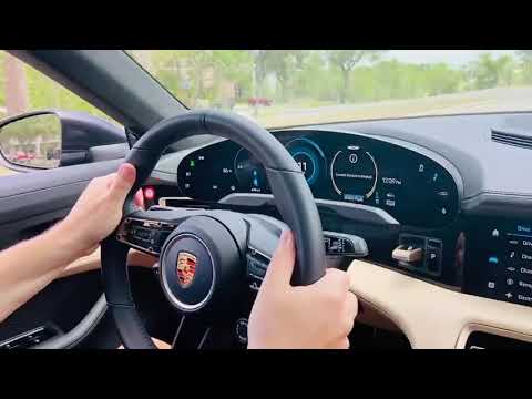 2020 Porsche Taycan Turbo All Electric Launch Control 0-100