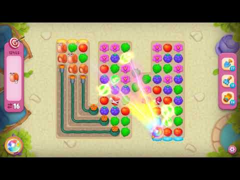 Gardenscapes Challenge level 12455 Gameplay #Bubunka