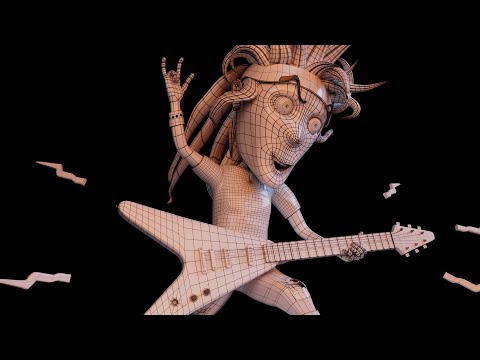 3D Character Model Timelapse | Part 1 | Maya 2022