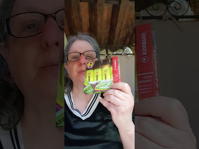 Vídeo relacionado con STABILO - Marcador fluorescente - BOSS ORIGINAL - Pack de 4 - amarillo