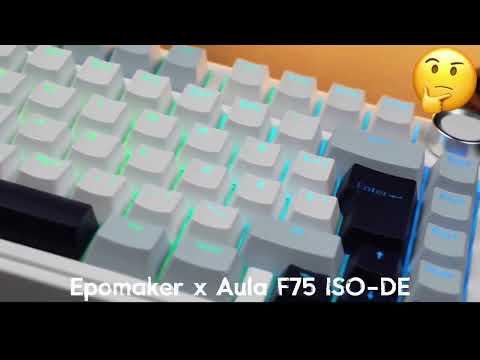 🔥 EPOMAKER x Aula F75-ISO Wireless Mechanical Keyboard: Is this hot-swappable gaming keyboard wor...