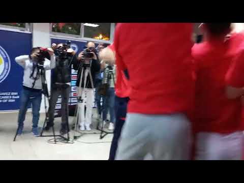 Finale Kupa BiH 2021/22,Sarajevo - Velež Mostar 0-0 (3-4) navijači FK Velež prekinuli izjavu trenera