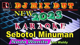 Download lagu Dj Remix Dangdut Sebotol Minuman ~ Leo Waldy Karaoke (Nada Wanita) RDM  mp3
