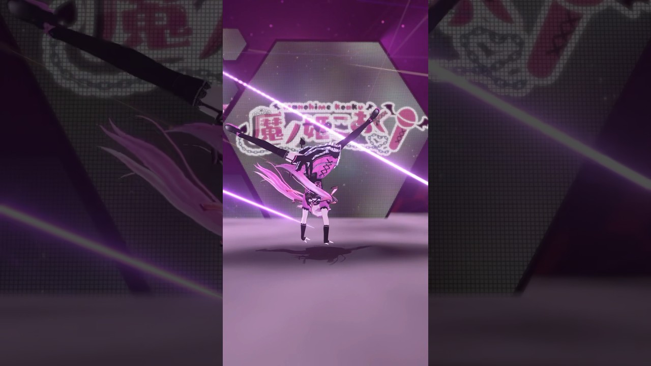 連続側転に挑戦！！！！！！【あなたは何回できる？】 #vtuber #vdancers #shorts