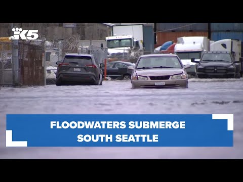 Floodwaters submerge South Seattle