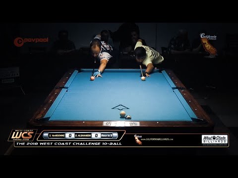 #12 - Shane VanBOENING vs Omar ALSHAHEEN / 2018 West Coast 10-Ball Challenge