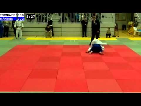 Judo U18 SM 2014: P18-66: TORNIAINEN - MÄKINEN