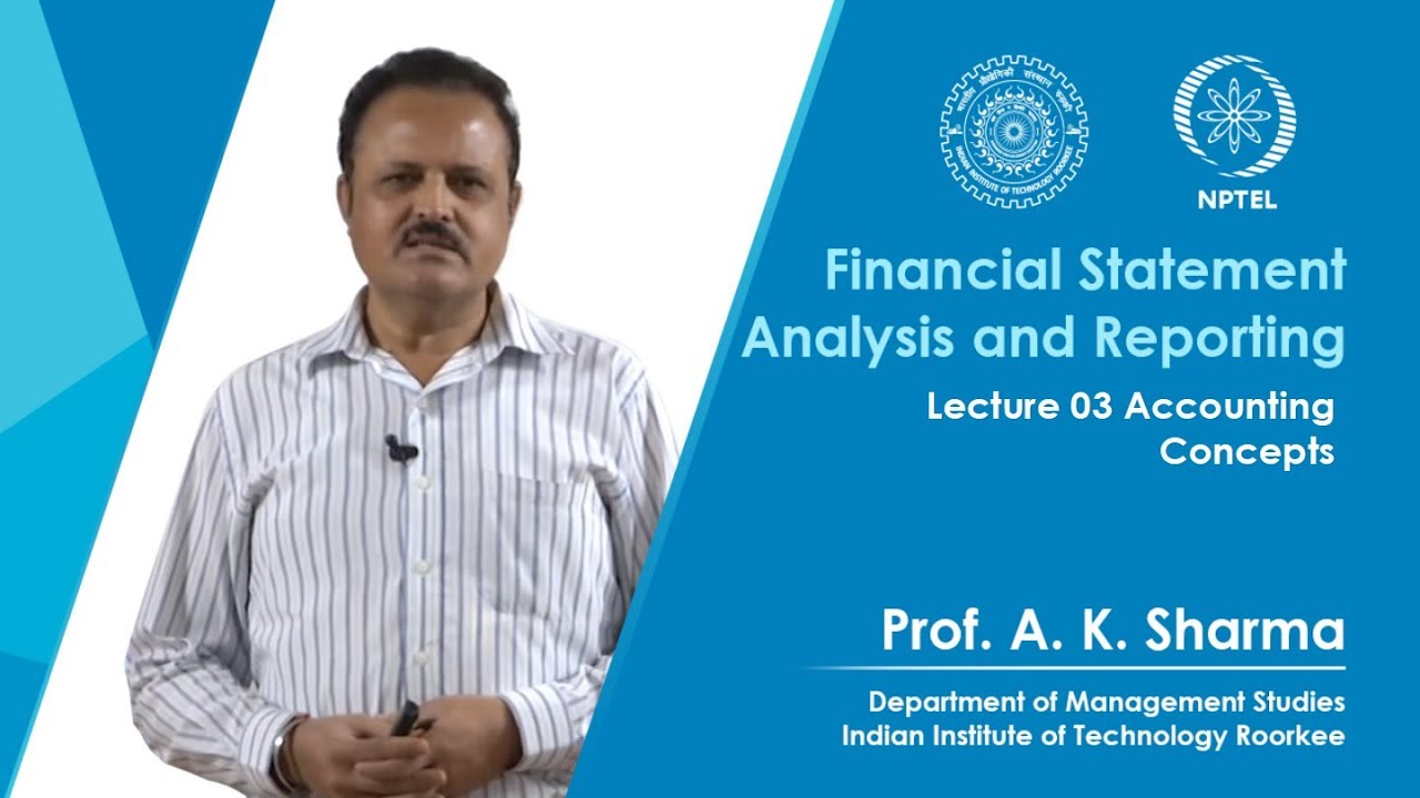 Lecture 03- Accounting Concepts