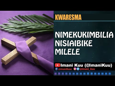 NIMEKUKIMBILIA BWANA NISIAIBIKE MILELE - Nyimbo Kwaresma