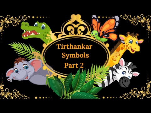 Animated 24 Tirthankar Names & Symbols , Fun Video for Kids : Part 2