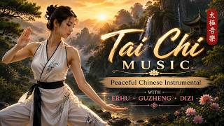 Download lagu Tai Chi Music | Peaceful Chinese Instrumental with Erhu, Guzheng, Dizi mp3
