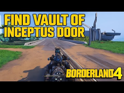 Find Vault of Inceptus Door | Borderlands 4 | As Rafa, Walkthrough, Gameplay, No Commentary, 4K