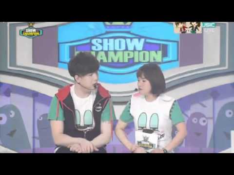 120424 MBC Music Show! Champion - Talk Cut with Artists