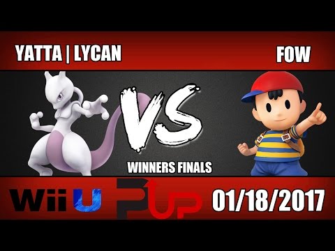Yatta | Lycan (Mewtwo) vs FOW (Ness) - Wii U Winners Finals - SOS