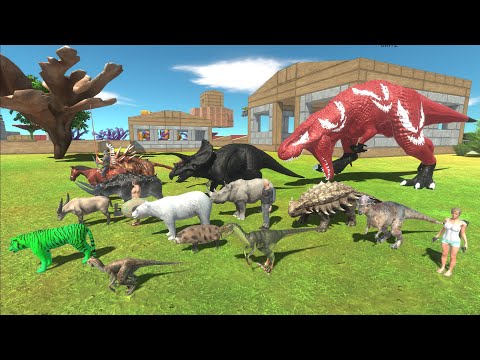Escape from CARNAGE T REX - Animal Revolt Battle Simulator Escape from Monster