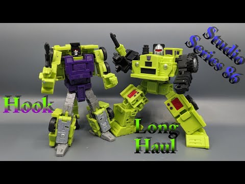 Chuck's Reviews Transformers Studio Series 86 Constructicons Hook and Long Haul